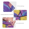 thumbnail image 5 of Ckdifva Retro Dolphins Trees Yoga Pants with Pockets for Women Workout Athletic Yoga Leggings, 5 of 7