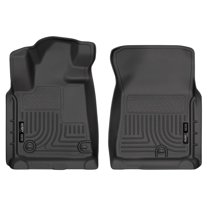 Husky Liners 18581 Weatherbeater Floor Mats Fit 2007-2011 Toyota Tundra Front Row Liners 2pc Black