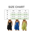thumbnail image 6 of PULLIMORE Women’s Sleeveless Romper - Soft & Breathable, 4 Pockets, Loose Fit Shorts (L, Black), 6 of 6
