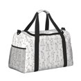 thumbnail image 2 of Fotbe Bunny And Bird Bolsa de Viaje con Estampado, Bolsa de Fin de Semana para Mujer con Compartimento para Zapatos, Bolsa de Gimnasio con Bolsillo Húmedo, 2 of 7