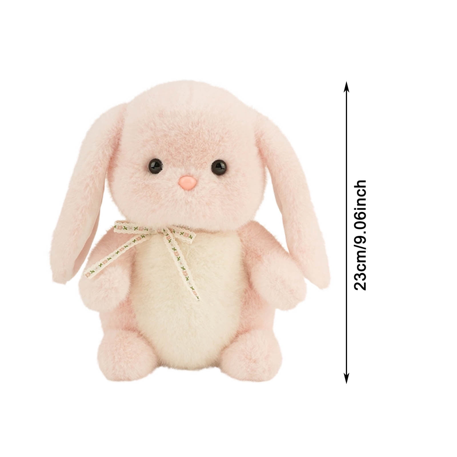 Realistic Easter Bunny Plush Toy, Soft Floppy Rabbit Stuffed Animal, Lifelike Lop Ear Rabbit Doll for Spring Party Decor, Cozy Companion for Toddlers, Easter Basket Filler