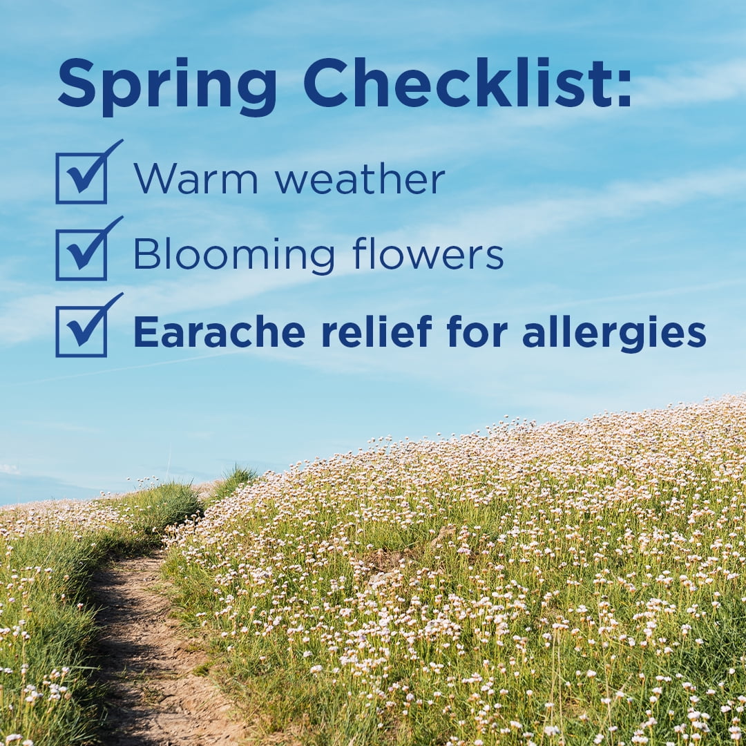 Hyland's Earache Drops, Natural Relief of Earaches, Swimmers Ear and Allergies, 0.33 Oz