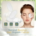thumbnail image 5 of 30 Pcs Natural Fiber Round Makeup Remover Pads, Washable Reusable Face Pads Cloth Rounds, Facial Cleansing Pads Wipes for All Skin Types Travel (White), 5 of 7