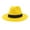 Yellow, variant on knqrhpse Wool Fedora Hats for Men Women Wide Brim Felt Panama Hat Purple