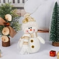 thumbnail image 3 of Navidad muñeca felpa estatuil estatua adornos regalos juguetes Monigote de nieve Zulema Muñeca de gnomo, 3 of 8