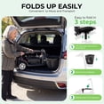thumbnail image 5 of Arshin 4-Wheel Mobility Scooter for Seniors,Easy-to-Use,Foldable & Lightweight,300lbs,Red, 5 of 8