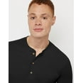 thumbnail image 4 of Hanes Originals Mens Ringspun Cotton Three Button Long Sleeve Henley Shirt, Sizes S-3XL, 4 of 5