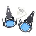 thumbnail image 1 of fastboy 1 Pair Aluminium Alloy Motorbike Foglight Guard Portable Detachable Replacement Dustproof Light Protector with Installing Screws Black Blue, 1 of 6