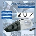 thumbnail image 2 of Portable Car Vacuum Cleaner, Handheld Strong Suction 12V Corded Electric Vacuum For Auto Detailing & Home Use, With Crevice Tool And Brush Attachments (CE Certified), 2 of 5