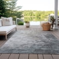 thumbnail image 6 of Addison Rugs Chantille Indoor/Outdoor Transitional Abstract Taupe Washable Rectangle Rug, 10' x 14', 6 of 6