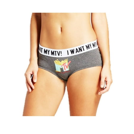 MTV Women I Want My MTV License Hipster Brief