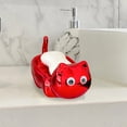 thumbnail image 3 of OIUR Soap Dish with Automatic Drainage Cute Cat Shape Design Easy Cleaning Soap Holder Soap Tray for Shower Bathroom, 3 of 7
