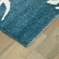 thumbnail image 4 of Caistor Coastal Coral Print Area Rug, 4 of 5