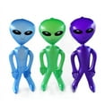 thumbnail image 3 of ToysYGift Giant Inflatable Alien,Jumbo Green PVC Blow Up Martian Aliens Prop for Party Decorations Birthday Space Theme Party Halloween Easter Christmas, 3 of 3