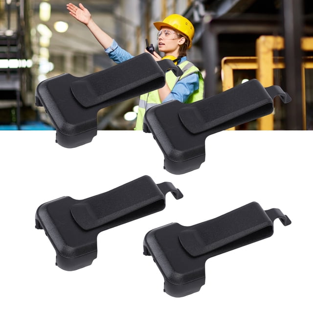 Étui de Transport Radio Clip Ceinture, Étui de Transport Intercom 4 Pcs Portable Résistant à l'Usure pour Amateurs