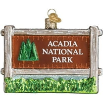 Old World Christmas 36190 Glass Blown Acadia National Park Ornament