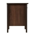 thumbnail image 5 of Lennox 1-Drawer Wenge Nightstand (24"H x 18"W x 21"D), 5 of 6