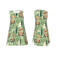 thumbnail image 7 of KLL Indian elephant Pattern Womens Summer Dresses 2025,Loose Round Neck Sleeveless Sundresses Tank Dresses with Pockets, 7 of 7