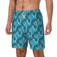 thumbnail image 2 of Balery Seahorse Mens Swim Trunks Swim Shorts for Men Quick Dry Inseam Beach Shorts with Compression Liner Pocket-Medium, 2 of 9