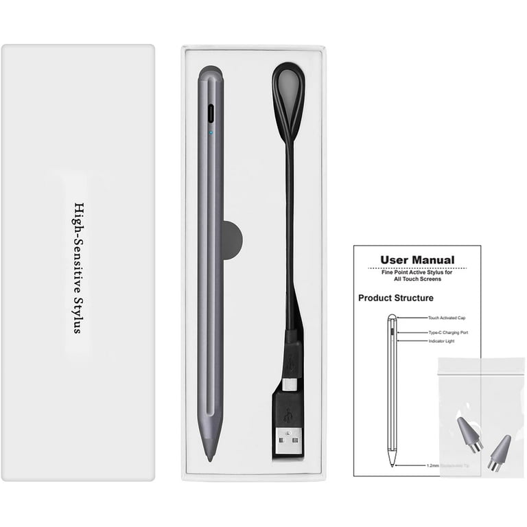 Lenovo Precision Pen 2 (for Laptop) – USB-C Charging – Tilt Recognition