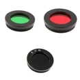 thumbnail image 1 of Paquete de 3 Filtros de Ocular Telescopio de 1,25' Sunnimix Conjunto de filtros de color telescopio, 1 of 5
