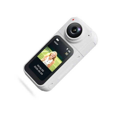 AOOOWER 1080P Body Camera with Video Recording Support 180 Degree Rotating Lens Wearable
