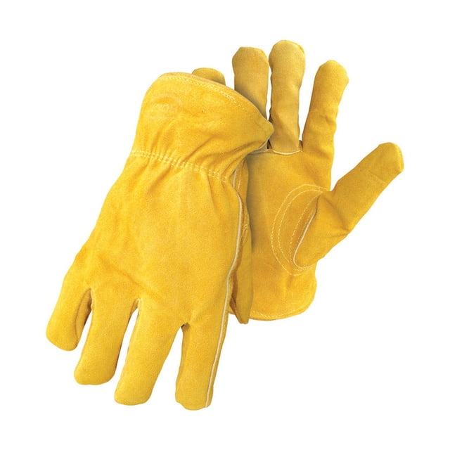 Guantes de conductor Boss Therm con aislamiento para hombre, color amarillo, talla XL