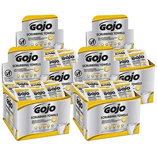 GOJO® 6380-04 Scrubbing Wipes 80 Ct. Counter Display