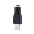 thumbnail image 1 of Adaptador USB A 2 Piezas Convertidor USB A Adaptador USB 2.0 A Para PC Computadora Teclado Ratón Con Hot-Swap Plug And Play, 1 of 7