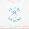 thumbnail image 4 of Inktastic I Got My First Tooth Baby Boy Girls Baby Dress, 4 of 5