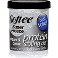 thumbnail image 2 of Softee Protein Super Freeze Hair Styling Gel, 8 Ounce, 2 of 2