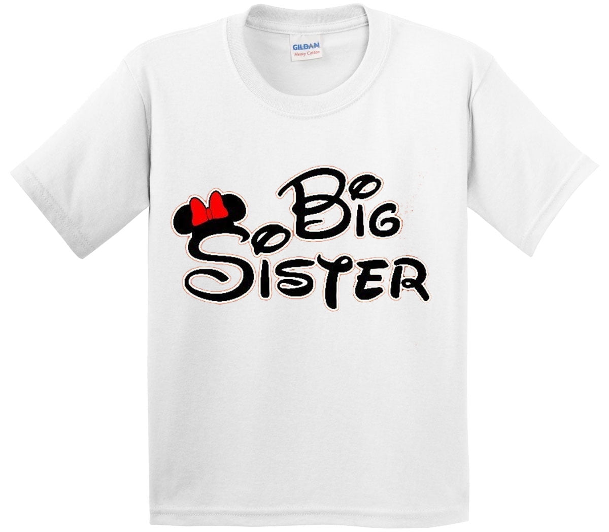 Youth T-Shirt Mickey Mouse Big Sister 