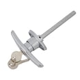 thumbnail image 1 of Garage Door Lock T Handle Rear Fix Keyed To Differ Caravan Garage Shed Campervan, 1 of 7