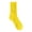 Yellow, variant on Men's Thick Cotton Athletic Crew Socks, Solid Color Terry Cushioned Performance Socks for Gym and Daily Casual Wear, Royal Blue, One Size