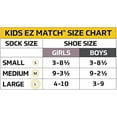 thumbnail image 2 of GOLDTOE Big Girls' 12-Pack Durable Striped Socks, Large, 2 of 2