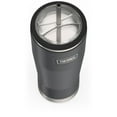 thumbnail image 4 of Thermos ICON Series Stainless Steel Vacuum Insulated Cold Tumbler with Straw, Granite, 24oz, 4 of 5