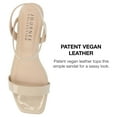 thumbnail image 4 of Journee Collection Womens Karren Tru Comfort Foam Pull On Sling Back Flat Sandals, 4 of 7