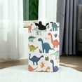 thumbnail image 6 of Yayeee Freestanding Laundry Hamper with Handle Collapsible Large Storage Basket for Clothes, Dinosaur Pattern, 6 of 7
