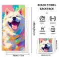 thumbnail image 3 of Wosthever Microfibra Quick And Bay Microfibra Adult Fun Bay Towel Essentials Microfibra Elegante con muelle y toalla Toallas carpas, 3 of 6