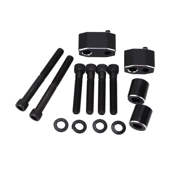 Kit de extensores de tablero de piso para conductor diseño texturizado de alta dureza Accesorio de extensión de tablero de piso Mejora de la comodidad Resistente a impactos para ANGGREK Otros