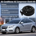 thumbnail image 2 of Kit de embrague del compresor de aire acondicionado para Chevrolet Cruze 2012-2016 L4 1.4L para Chevrolet Cruze Limited 2016 para polea de embrague CVC con rodamiento No. 39067789/113346494, 2 of 7