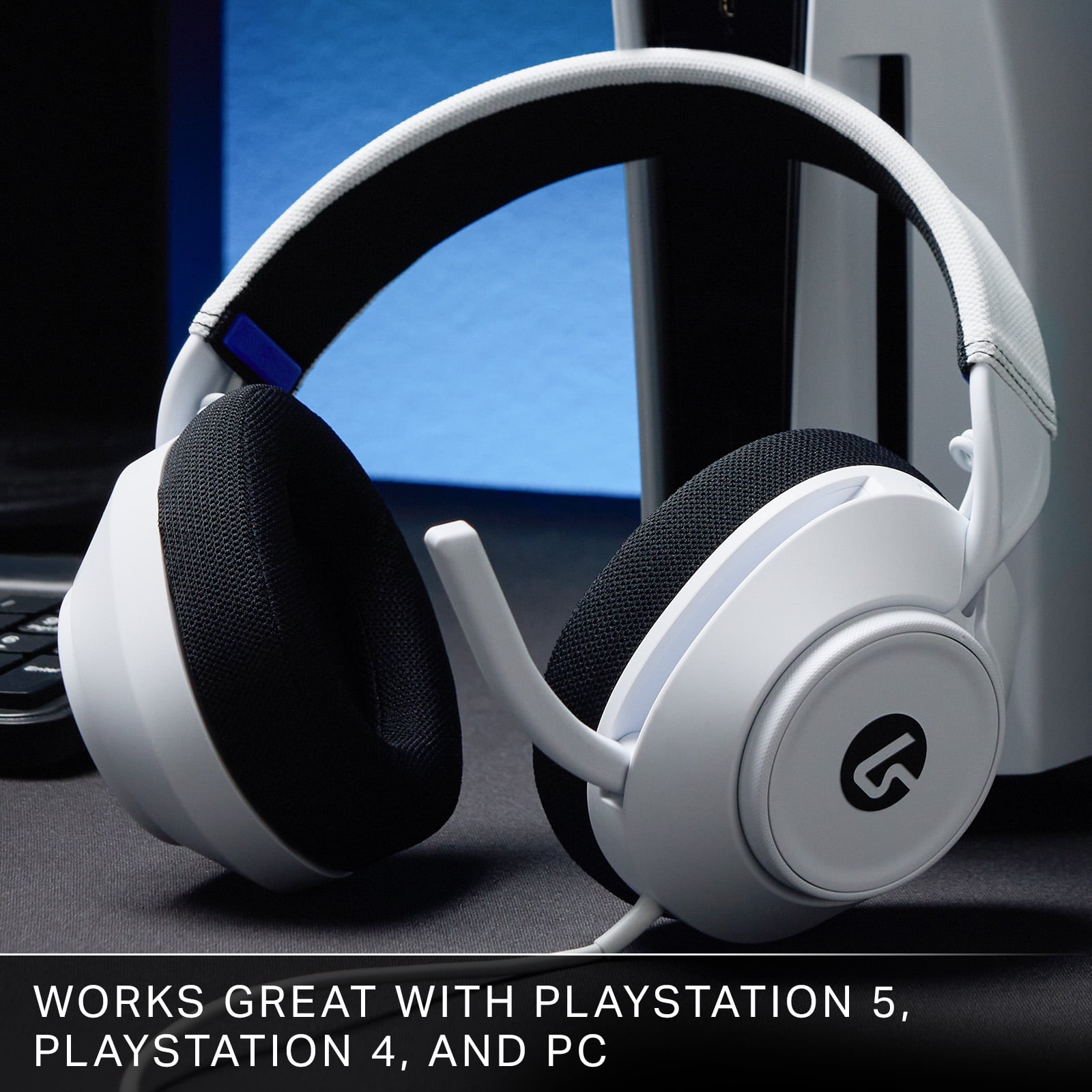 LucidSound LS10P Gen 2 Wired Gaming Headset for PlayStation - White
