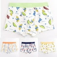 thumbnail image 4 of CAICJ98 Boys Boxer Briefs, Toddler Kids Soft Cotton Underwear Little Big Boy Cute Print Shorts,4-Pack,9-12 Years, 4 of 7
