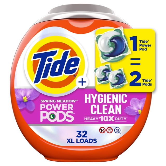 Detergente para ropa Tide Hygienic Clean Heavy Duty 10 veces más potente
