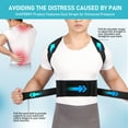 thumbnail image 6 of Aofit Back Brace Posture Corrector for Women and Men Back Lumbar Support Shoulder Posture Support for Improve Posture Provide and Back Pain Relief, 6 of 6