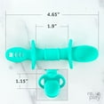 thumbnail image 4 of Re-Play Dip n ReDip Feeding Tool, Toddler Feeding Supplies, Aqua, 2 Pack, 4 of 7