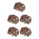 thumbnail image 3 of Inteprter 100 Uds patrón al azar botón de flor pintura forma redonda Retrol botones surtidos Kit flor DIY agujeros botón de costura Type6 NO6 Inteprter CBP119693, 3 of 4