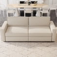 thumbnail image 7 of QEZEOM Modern Loveseat Sofa 86", Modular Couch 2 Seater Sofa for Small Apartment, Beige, 7 of 7