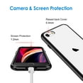 thumbnail image 5 of iPhone 7 Case, JETech Apple iPhone 7 Case Cover Shock-Absorption Bumper and Anti-Scratch Clear Back for iPhone 7 4.7 Inch (Black) - 3421, 5 of 5