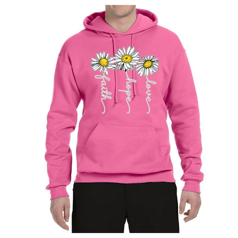 Neon flowers hoodie sales